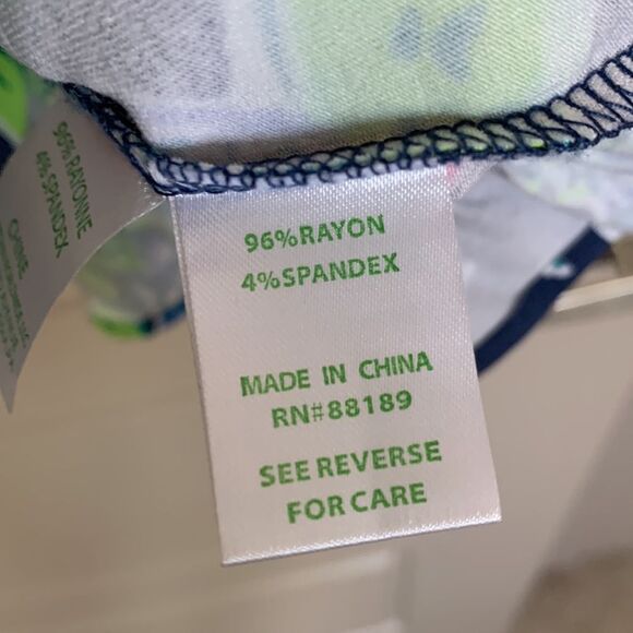 LILLY PULITZER JESSALYNNE ROMPER WRAP DRESS MEDIUM - Picture 5 of 7